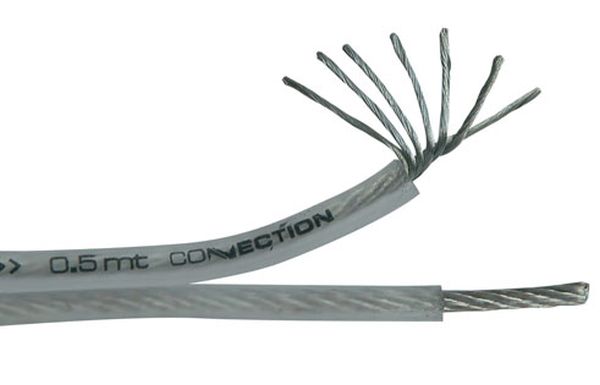 Connection SL 214,Кабел за тонколони 2 x 1,8 mm² Посребрен
