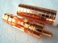 RCA Plugs Gaofei Red Copper, RCA Аудиофилски интерконект Gaofei 