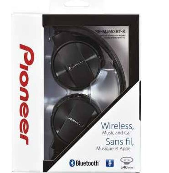 Pioneer SE-MJ553BT Cuffie Bluetooth &ndash; Nuove In Scatola &ndash; Spedizione Dal Giappone