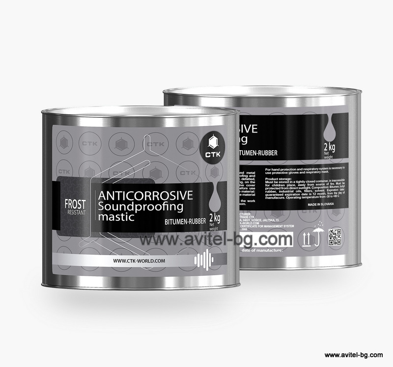 CTK Defender Mastic - Antycorrosion vibrodamping noiseadsorber