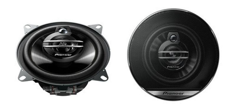 Pioneer TS-G1030F 3-Way 10cm Car Audio Speakers