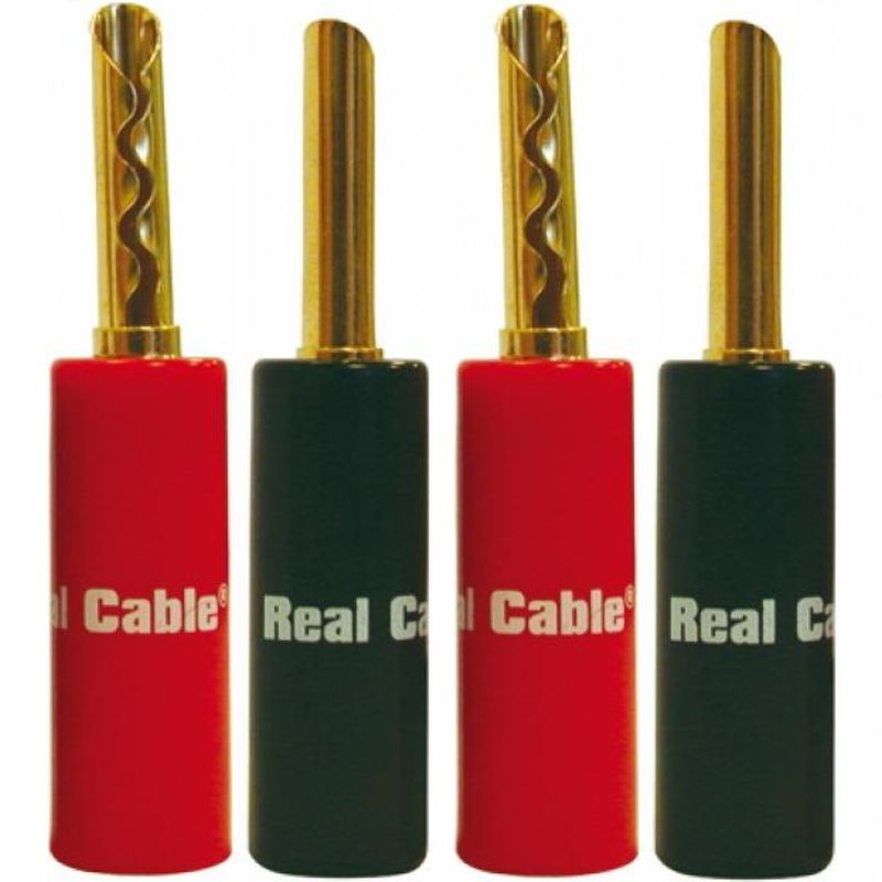 Real Cable BFA6020 Banana Plugs 4pcs