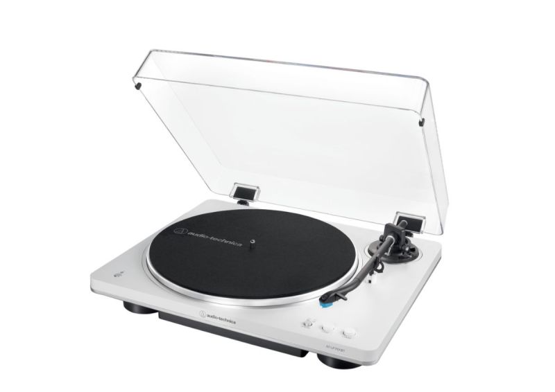 Audio Technica AT-LP70XBT White Turntable