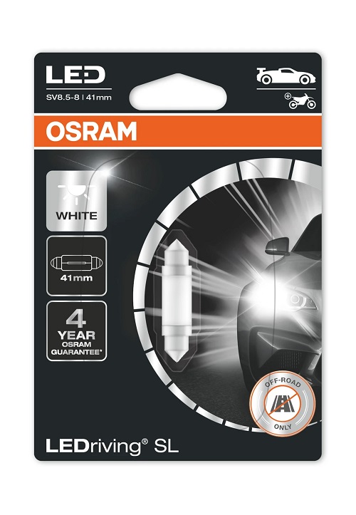 OSRAM 6413DWP-01B LED C5W 41mm | Светлини и DRL модули Osram