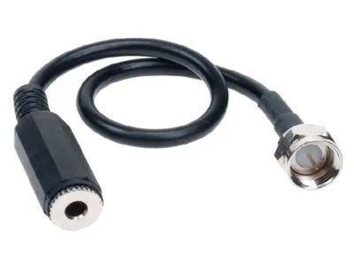 ACV 15-7132020 антенен преход 3.5 mm жак (f) > F-конектор | Механични и кабелни преходи ACV
