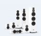 Dali SONIK 7 White- 2 1/2-Way Floorstand Speakers
