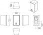 Optimal Audio CUBOID 3TX  3" 8ohm/100V PA Speaker