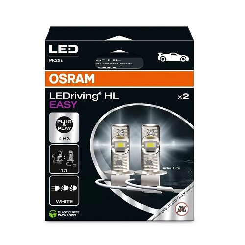 Osram LED H3 64151DWESY 8W 12V | Светлини и DRL модули Osram